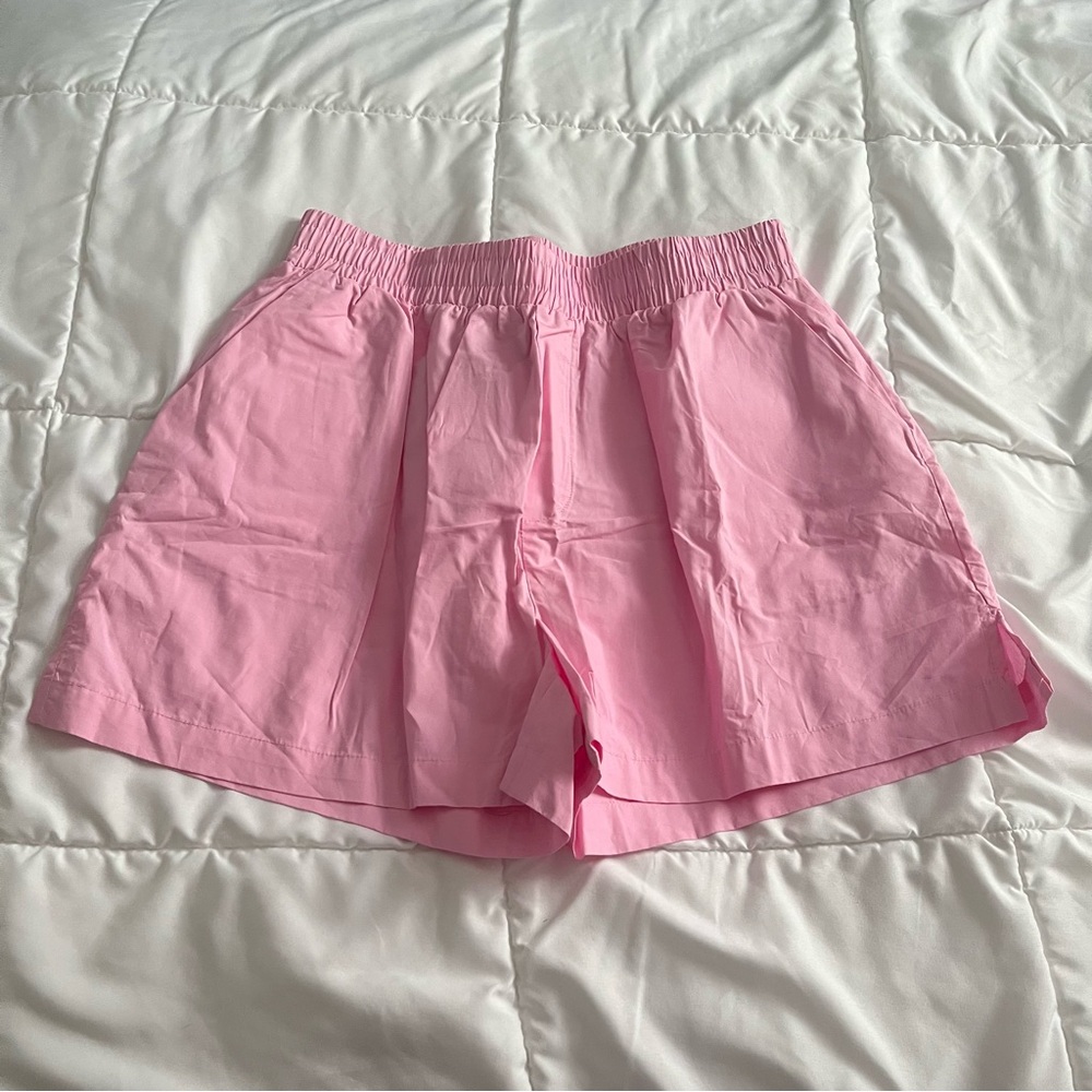 NWT STEVE MADDEN pink boxer style shorts